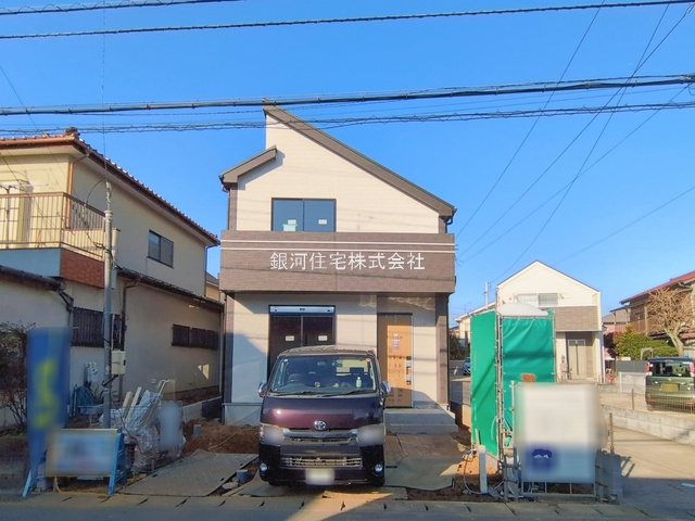 G00385620 千葉県松戸市三矢小台４丁目 新築一戸建て 4490万円 土地面積109.02m² (約32.97坪) 建物面積96.05m² (約29.05坪) 間取り４ＬＤＫ 築年月2026年02月【外観2】