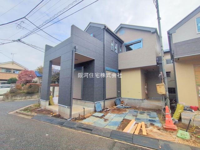 G00385655 東京都練馬区南田中５丁目 新築一戸建て 1億280万円 土地面積96.90m² (約29.31坪) 建物面積101.97m² (約30.84坪) 間取り３ＳＬＤＫ 築年月2026年01月【外観14】