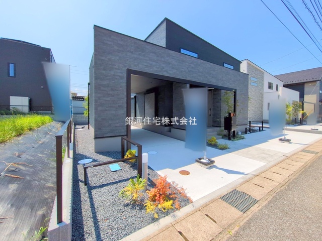 G00385692 千葉県木更津市羽鳥野５丁目 新築一戸建て 4280万円 土地面積196.60m² (約59.47坪) 建物面積116.76m² (約35.31坪) 間取り４ＬＤＫ 築年月2025年05月(築１年以内)【外観8】