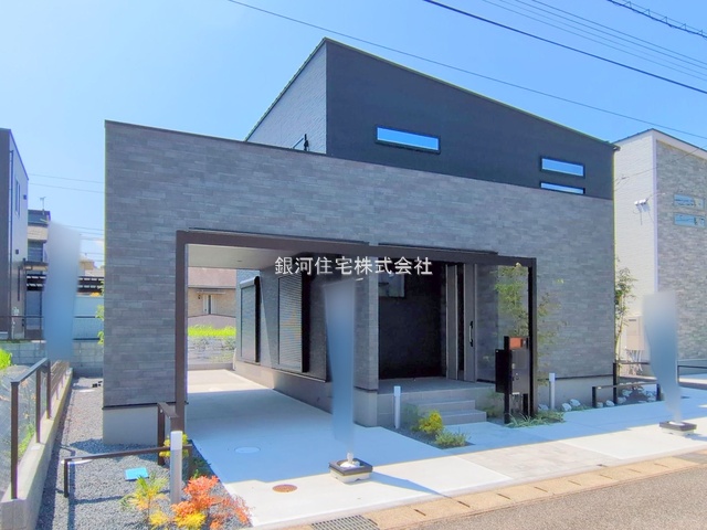 G00385692 千葉県木更津市羽鳥野５丁目 新築一戸建て 4280万円 土地面積196.60m² (約59.47坪) 建物面積116.76m² (約35.31坪) 間取り４ＬＤＫ 築年月2025年05月(築１年以内)【外観12】