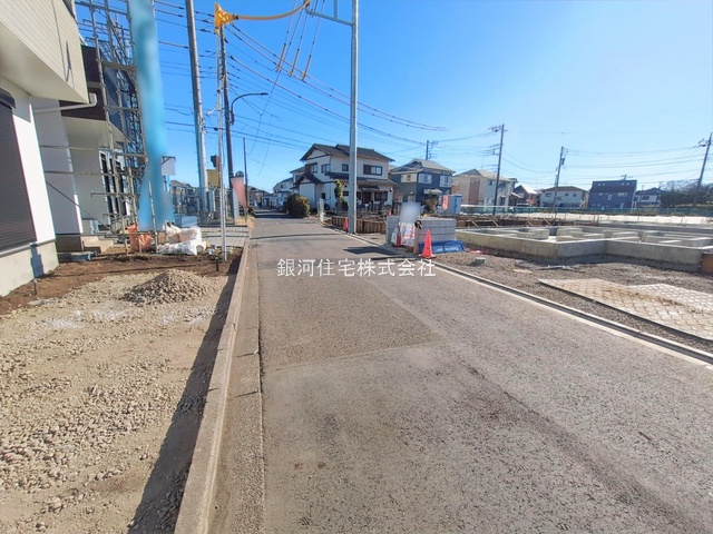 G00385695 神奈川県相模原市南区西大沼３丁目 新築一戸建て 4690万円 土地面積109.65m² (約33.16坪) 建物面積93.15m² (約28.17坪) 間取り３ＳＬＤＫ 築年月2026年04月【外観7】