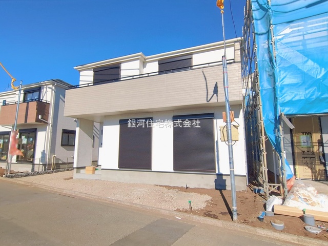 G00385695 神奈川県相模原市南区西大沼３丁目 新築一戸建て 4690万円 土地面積109.65m² (約33.16坪) 建物面積93.15m² (約28.17坪) 間取り３ＳＬＤＫ 築年月2026年04月【外観12】