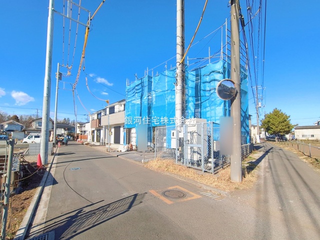 G00385695 神奈川県相模原市南区西大沼３丁目 新築一戸建て 4690万円 土地面積109.65m² (約33.16坪) 建物面積93.15m² (約28.17坪) 間取り３ＳＬＤＫ 築年月2026年04月【外観13】