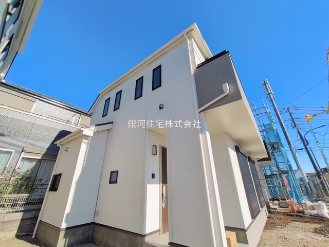 G00385695 神奈川県相模原市南区西大沼３丁目 新築一戸建て 4690万円 土地面積109.65m² (約33.16坪) 建物面積93.15m² (約28.17坪) 間取り３ＳＬＤＫ 築年月2026年04月【外観14】