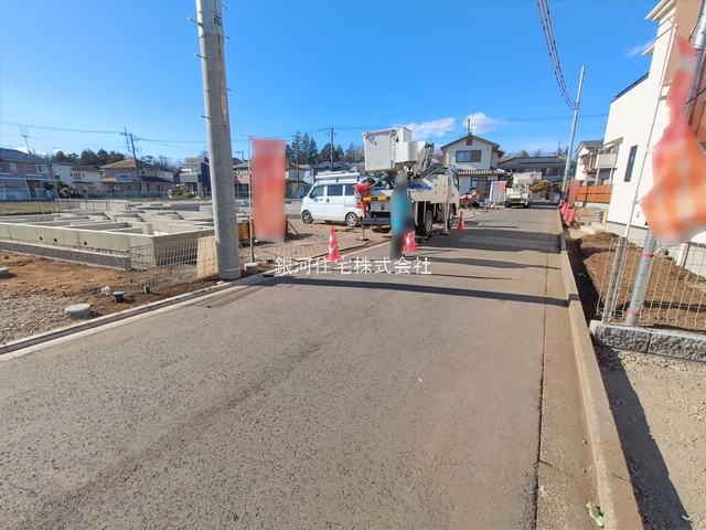 G00385695 神奈川県相模原市南区西大沼３丁目 新築一戸建て 4690万円 土地面積109.65m² (約33.16坪) 建物面積93.15m² (約28.17坪) 間取り３ＳＬＤＫ 築年月2026年04月【外観17】