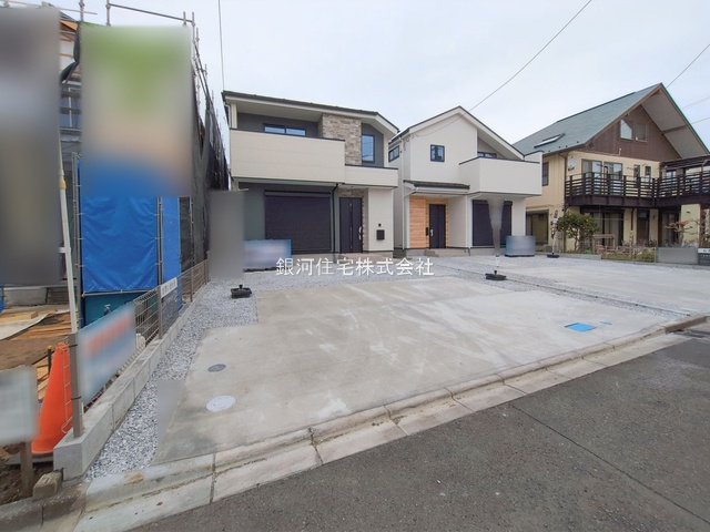 G00385706 神奈川県相模原市南区上鶴間８丁目 新築一戸建て 7698万円 土地面積154.53m² (約46.74坪) 建物面積108.71m² (約32.88坪) 間取り４ＬＤＫ 築年月2025年12月(築１年以内)【外観2】