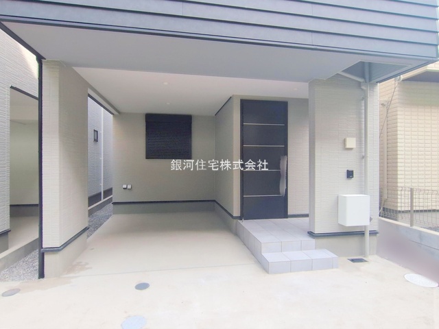G00385732 千葉県市川市新田５丁目 新築一戸建て 6190万円 土地面積68.57m² (約20.74坪) 建物面積110.56m² (約33.44坪) 間取り４ＬＤＫ 築年月2025年12月(築１年以内)【外観11】