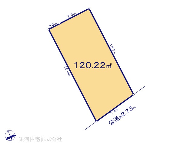 G00385769 神奈川県相模原市南区上鶴間本町９丁目 土地 3690万円【区画図】