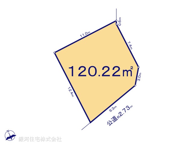 G00385773 神奈川県相模原市南区上鶴間本町９丁目 土地 3890万円【区画図】