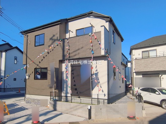 G00385804 千葉県市川市本北方３丁目 新築一戸建て 4680万円 土地面積117.35m² (約35.49坪) 建物面積100.19m² (約30.30坪) 間取り４ＬＤＫ 築年月2025年09月(築１年以内)【外観13】