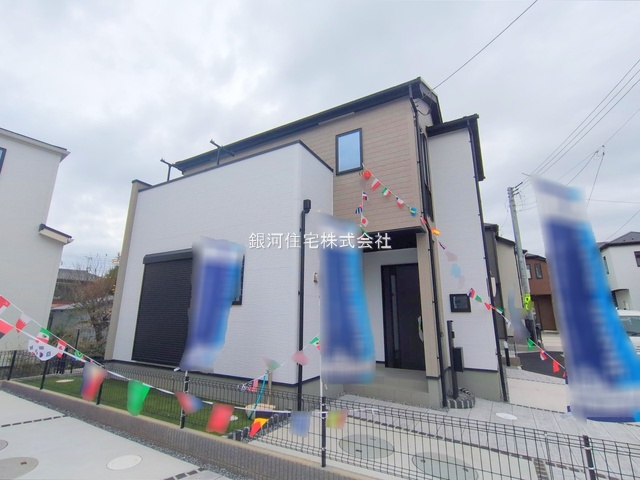 G00385807 千葉県市川市本北方３丁目 新築一戸建て 4380万円 土地面積113.25m² (約34.25坪) 建物面積97.91m² (約29.61坪) 間取り４ＬＤＫ 築年月2025年09月(築１年以内)【外観4】