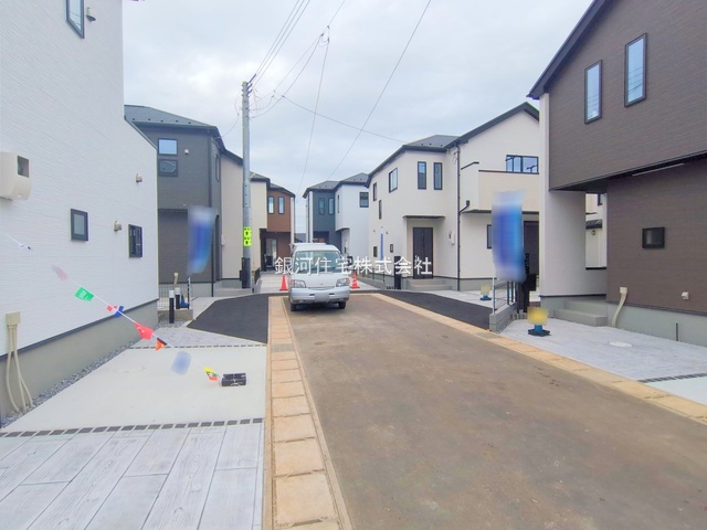 G00385807 千葉県市川市本北方３丁目 新築一戸建て 4380万円 土地面積113.25m² (約34.25坪) 建物面積97.91m² (約29.61坪) 間取り４ＬＤＫ 築年月2025年09月(築１年以内)【外観7】