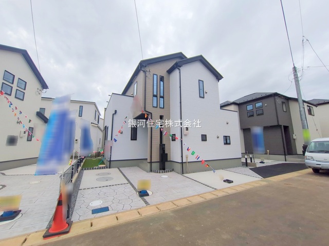 G00385807 千葉県市川市本北方３丁目 新築一戸建て 4380万円 土地面積113.25m² (約34.25坪) 建物面積97.91m² (約29.61坪) 間取り４ＬＤＫ 築年月2025年09月(築１年以内)【外観13】