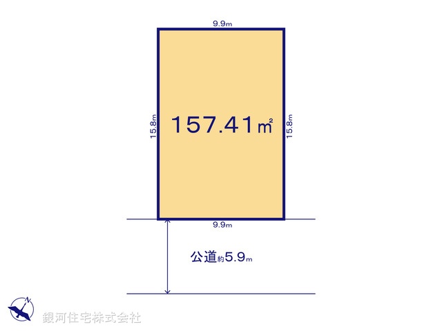 G00385811 千葉県船橋市松が丘３丁目 土地 2498万円【区画図】