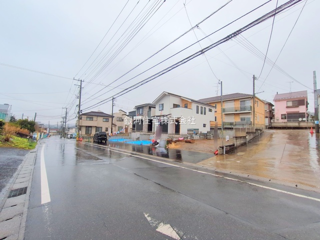 G00385851 千葉県市川市北方町４丁目 新築一戸建て 4999万円 土地面積134.12m² (約40.57坪) 建物面積104.95m² (約31.74坪) 間取り３ＬＤＫ 築年月2025年12月(築１年以内)【外観3】