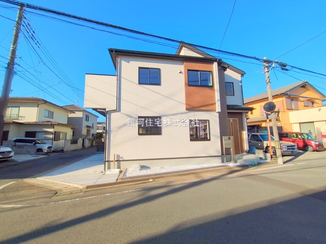 G00385896 神奈川県相模原市中央区上溝 新築一戸建て 3780万円 土地面積102.57m² (約31.02坪) 建物面積101.04m² (約30.56坪) 間取り４ＬＤＫ 築年月2025年11月(築１年以内)【外観12】