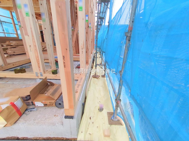 G00385898 神奈川県横浜市緑区東本郷４丁目 新築一戸建て 5790万円 土地面積125.02m² (約37.81坪) 建物面積98.74m² (約29.86坪) 間取り４ＬＤＫ 築年月2026年01月【外観7】