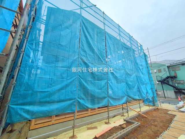 G00385898 神奈川県横浜市緑区東本郷４丁目 新築一戸建て 5790万円 土地面積125.02m² (約37.81坪) 建物面積98.74m² (約29.86坪) 間取り４ＬＤＫ 築年月2026年01月【外観12】