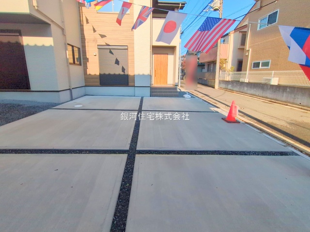 G00385922 千葉県船橋市高野台３丁目 新築一戸建て 3898万円 土地面積166.98m² (約50.51坪) 建物面積105.64m² (約31.95坪) 間取り４ＬＤＫ 築年月2025年09月(築１年以内)【外観4】