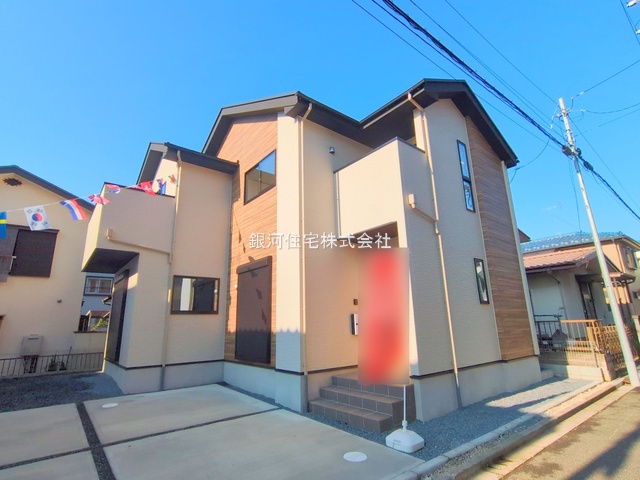 G00385922 千葉県船橋市高野台３丁目 新築一戸建て 3898万円 土地面積166.98m² (約50.51坪) 建物面積105.64m² (約31.95坪) 間取り４ＬＤＫ 築年月2025年09月(築１年以内)【外観13】