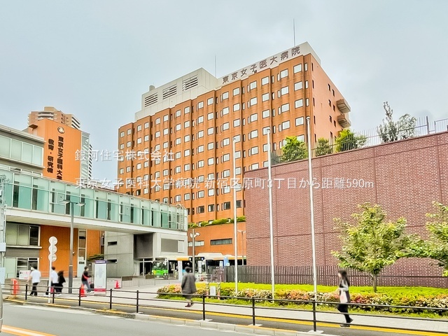 G00385923 東京都新宿区原町３丁目 土地 2億9800万円 土地面積170.44m² (約51.55坪)【周辺環境】東京女子医科大学病院