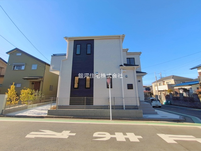 G00386026 神奈川県横浜市戸塚区南舞岡４丁目 新築一戸建て 4790万円 土地面積104.51m² (約31.61坪) 建物面積83.42m² (約25.23坪) 間取り３ＬＤＫ 築年月2025年12月(築１年以内)【外観8】