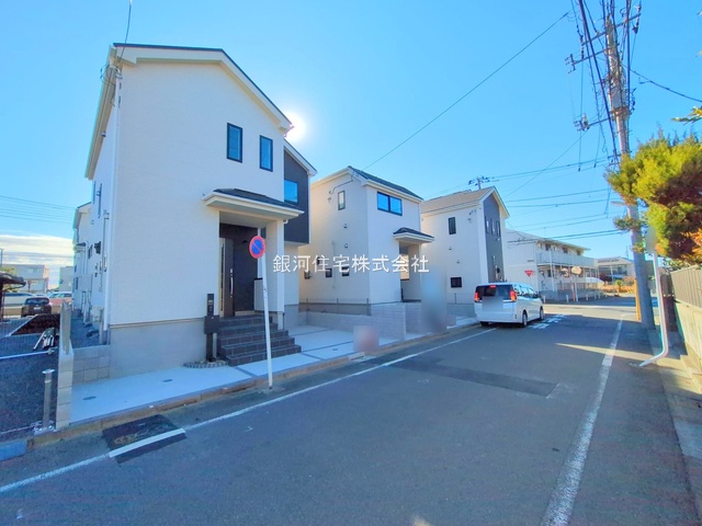 G00386047 東京都葛飾区東水元５丁目 新築一戸建て 4290万円 土地面積94.31m² (約28.52坪) 建物面積89.84m² (約27.17坪) 間取り４ＬＤＫ 築年月2025年11月(築１年以内)【外観3】