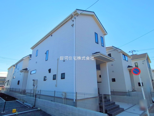 G00386047 東京都葛飾区東水元５丁目 新築一戸建て 4290万円 土地面積94.31m² (約28.52坪) 建物面積89.84m² (約27.17坪) 間取り４ＬＤＫ 築年月2025年11月(築１年以内)【外観16】