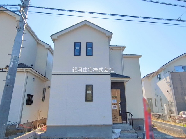 G00386059 埼玉県新座市石神４丁目 新築一戸建て 3990万円 土地面積100.05m² (約30.26坪) 建物面積86.94m² (約26.29坪) 間取り４ＬＤＫ 築年月2026年02月【外観15】