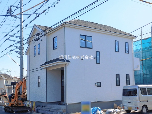 G00386060 埼玉県新座市石神４丁目 新築一戸建て 4090万円 土地面積100.04m² (約30.26坪) 建物面積88.39m² (約26.73坪) 間取り４ＬＤＫ 築年月2026年02月【外観7】