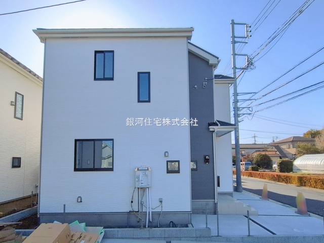 G00386061 埼玉県新座市石神４丁目 新築一戸建て 3890万円 土地面積100.04m² (約30.26坪) 建物面積87.77m² (約26.55坪) 間取り４ＬＤＫ 築年月2026年02月【外観14】