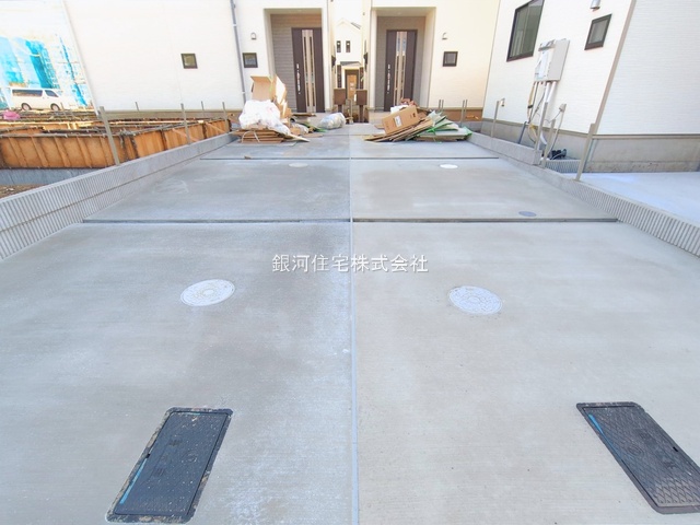 G00386062 埼玉県新座市石神４丁目 新築一戸建て 3490万円 土地面積100.07m² (約30.27坪) 建物面積85.50m² (約25.86坪) 間取り３ＳＬＤＫ 築年月2026年02月【外観6】