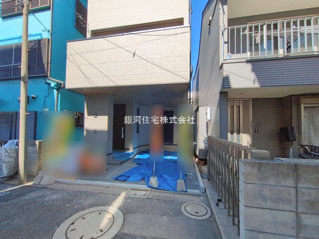 G00386066 東京都江戸川区東葛西２丁目 新築一戸建て 7280万円 土地面積60.20m² (約18.21坪) 建物面積99.51m² (約30.10坪) 間取り３ＳＬＤＫ 築年月2026年01月【外観13】