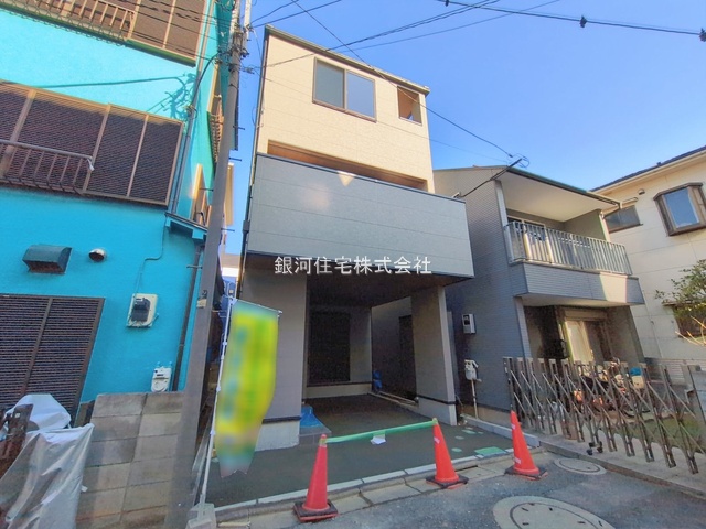 G00386066 東京都江戸川区東葛西２丁目 新築一戸建て 7280万円 土地面積60.20m² (約18.21坪) 建物面積99.51m² (約30.10坪) 間取り３ＳＬＤＫ 築年月2026年01月【外観15】