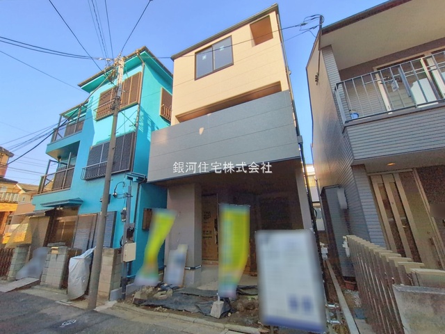 G00386066 東京都江戸川区東葛西２丁目 新築一戸建て 7280万円 土地面積60.20m² (約18.21坪) 建物面積99.51m² (約30.10坪) 間取り３ＳＬＤＫ 築年月2026年01月【外観18】