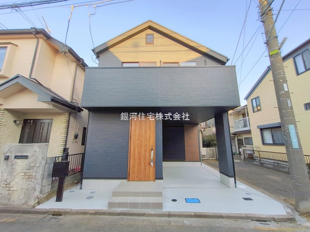 G00386074 埼玉県所沢市林３丁目 新築一戸建て 2560万円 土地面積55.00m² (約16.63坪) 建物面積68.04m² (約20.58坪) 間取り２ＬＤＫ 築年月2026年02月【外観7】