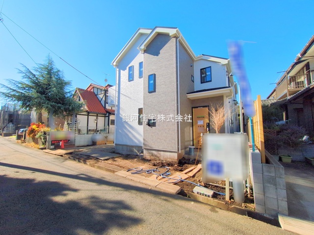 G00386082 東京都八王子市散田町２丁目 新築一戸建て 3790万円 土地面積102.15m² (約30.90坪) 建物面積79.90m² (約24.16坪) 間取り３ＬＤＫ 築年月2025年12月(築１年以内)【外観4】