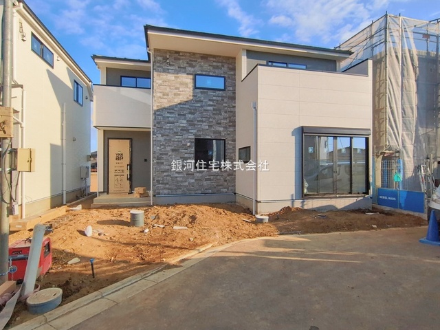 G00386237 千葉県船橋市芝山７丁目 新築一戸建て 4799万円 土地面積121.63m² (約36.79坪) 建物面積105.68m² (約31.96坪) 間取り３ＬＤＫ 築年月2026年03月【外観8】