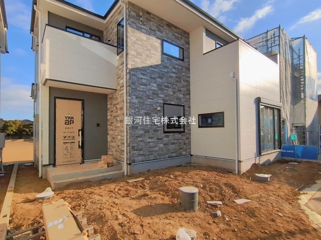 G00386237 千葉県船橋市芝山７丁目 新築一戸建て 4799万円 土地面積121.63m² (約36.79坪) 建物面積105.68m² (約31.96坪) 間取り３ＬＤＫ 築年月2026年03月【外観11】