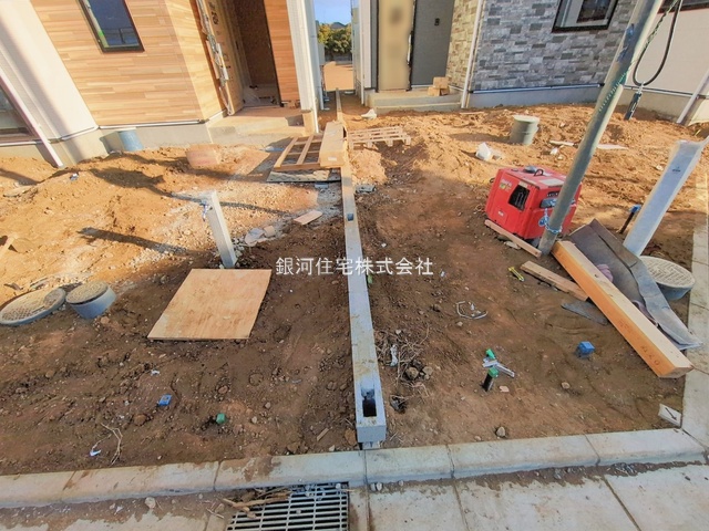 G00386237 千葉県船橋市芝山７丁目 新築一戸建て 4799万円 土地面積121.63m² (約36.79坪) 建物面積105.68m² (約31.96坪) 間取り３ＬＤＫ 築年月2026年03月【外観13】