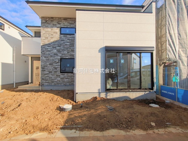 G00386237 千葉県船橋市芝山７丁目 新築一戸建て 4799万円 土地面積121.63m² (約36.79坪) 建物面積105.68m² (約31.96坪) 間取り３ＬＤＫ 築年月2026年03月【外観16】