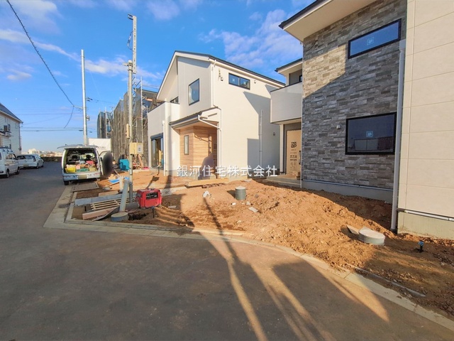 G00386237 千葉県船橋市芝山７丁目 新築一戸建て 4799万円 土地面積121.63m² (約36.79坪) 建物面積105.68m² (約31.96坪) 間取り３ＬＤＫ 築年月2026年03月【外観17】