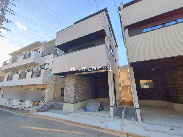 G00386269 千葉県習志野市藤崎２丁目 新築一戸建て 5388万円 土地面積67.66m² (約20.46坪) 建物面積120.47m² (約36.44坪) 間取り４ＬＤＫ 築年月2026年01月(築１年以内)【外観2】