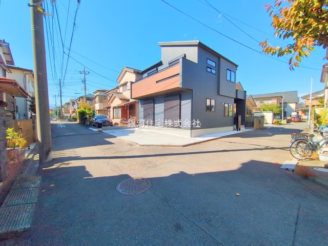 G00386349 神奈川県相模原市中央区上溝 新築一戸建て 3980万円 土地面積112.07m² (約33.90坪) 建物面積101.16m² (約30.60坪) 間取り４ＬＤＫ 築年月2025年11月(築１年以内)【外観3】