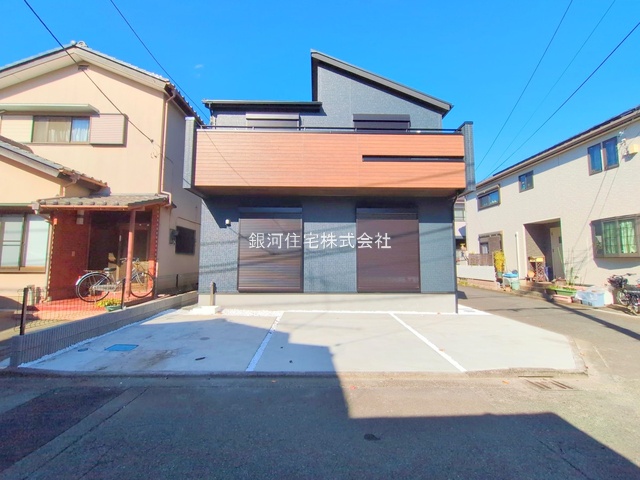 G00386349 神奈川県相模原市中央区上溝 新築一戸建て 3980万円 土地面積112.07m² (約33.90坪) 建物面積101.16m² (約30.60坪) 間取り４ＬＤＫ 築年月2025年11月(築１年以内)【外観11】