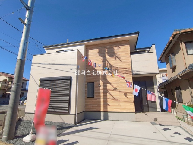 G00386408 千葉県習志野市東習志野６丁目 新築一戸建て 4488万円 土地面積120.95m² (約36.58坪) 建物面積105.09m² (約31.78坪) 間取り４ＬＤＫ 築年月2026年02月【外観8】