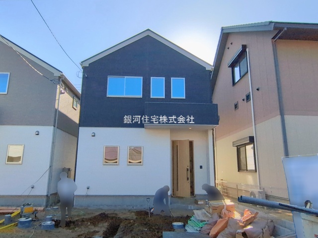 G00386446 千葉県習志野市香澄５丁目 新築一戸建て 5699万円 土地面積114.79m² (約34.72坪) 建物面積103.51m² (約31.31坪) 間取り４ＬＤＫ 築年月2026年02月【外観14】