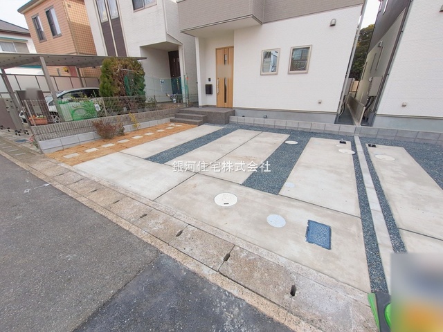 G00386447 千葉県習志野市香澄５丁目 新築一戸建て 5699万円 土地面積114.80m² (約34.72坪) 建物面積103.51m² (約31.31坪) 間取り４ＬＤＫ 築年月2026年02月【外観13】