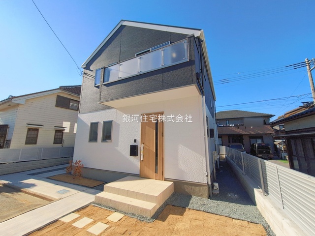 G00386448 千葉県柏市大室 新築一戸建て 5399万円 土地面積148.99m² (約45.06坪) 建物面積108.48m² (約32.81坪) 間取り４ＬＤＫ 築年月2026年01月(築１年以内)【外観4】