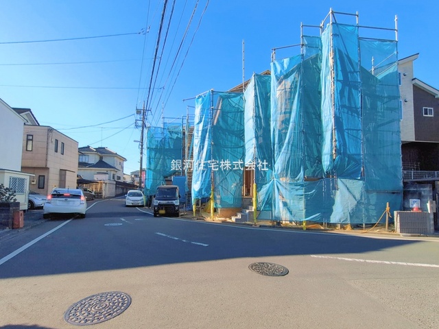 G00386487 東京都町田市忠生２丁目 新築一戸建て 3480万円 土地面積96.25m² (約29.11坪) 建物面積92.94m² (約28.11坪) 間取り３ＬＤＫ 築年月2026年06月【外観3】